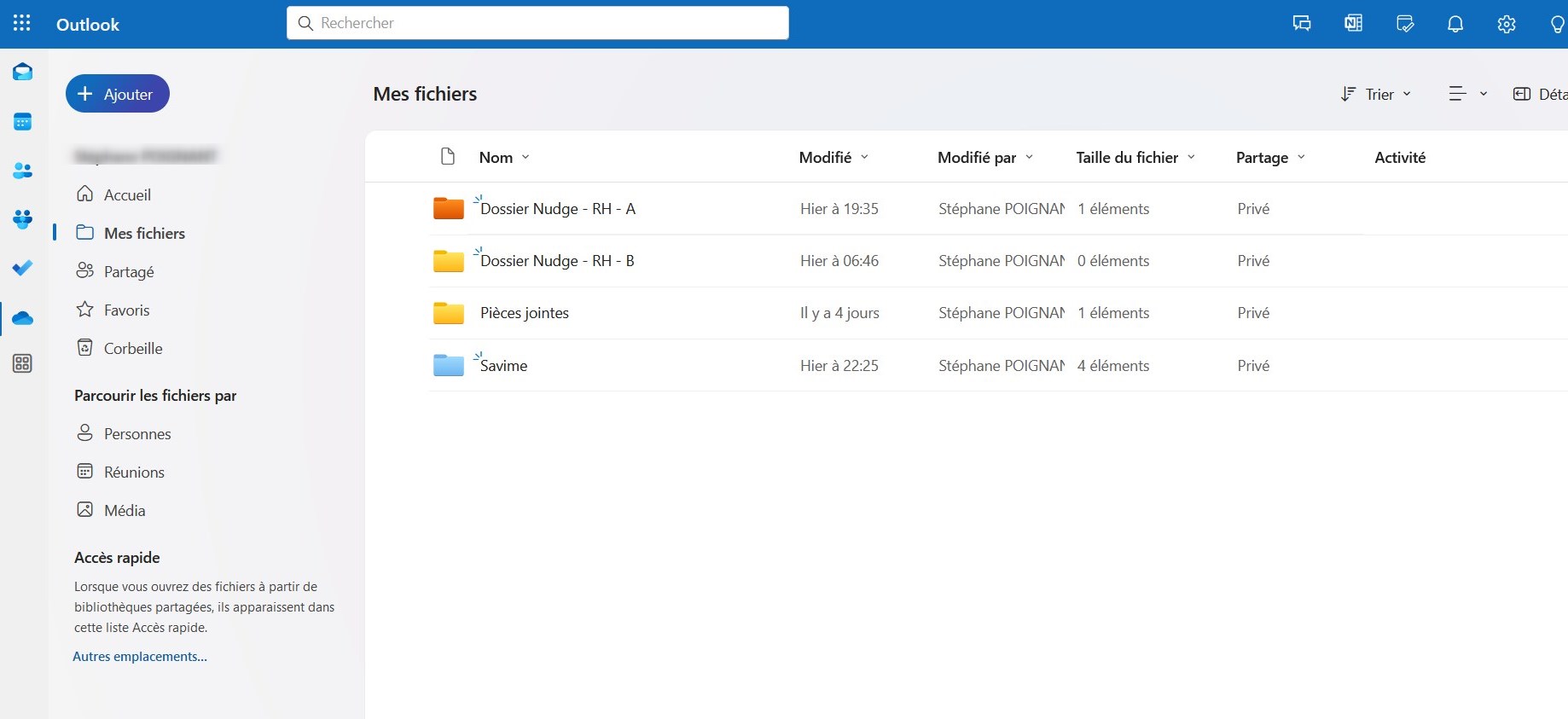 Utiliser OneDrive pour les assistantes de direction