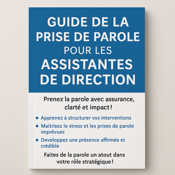 Guide de la prise de parole pour les Assistantes de direction