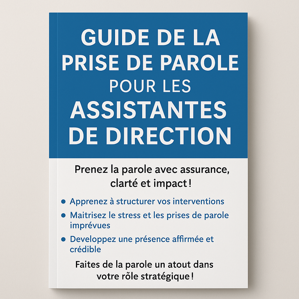 Guide de la prise de parole pour les Assistantes de direction