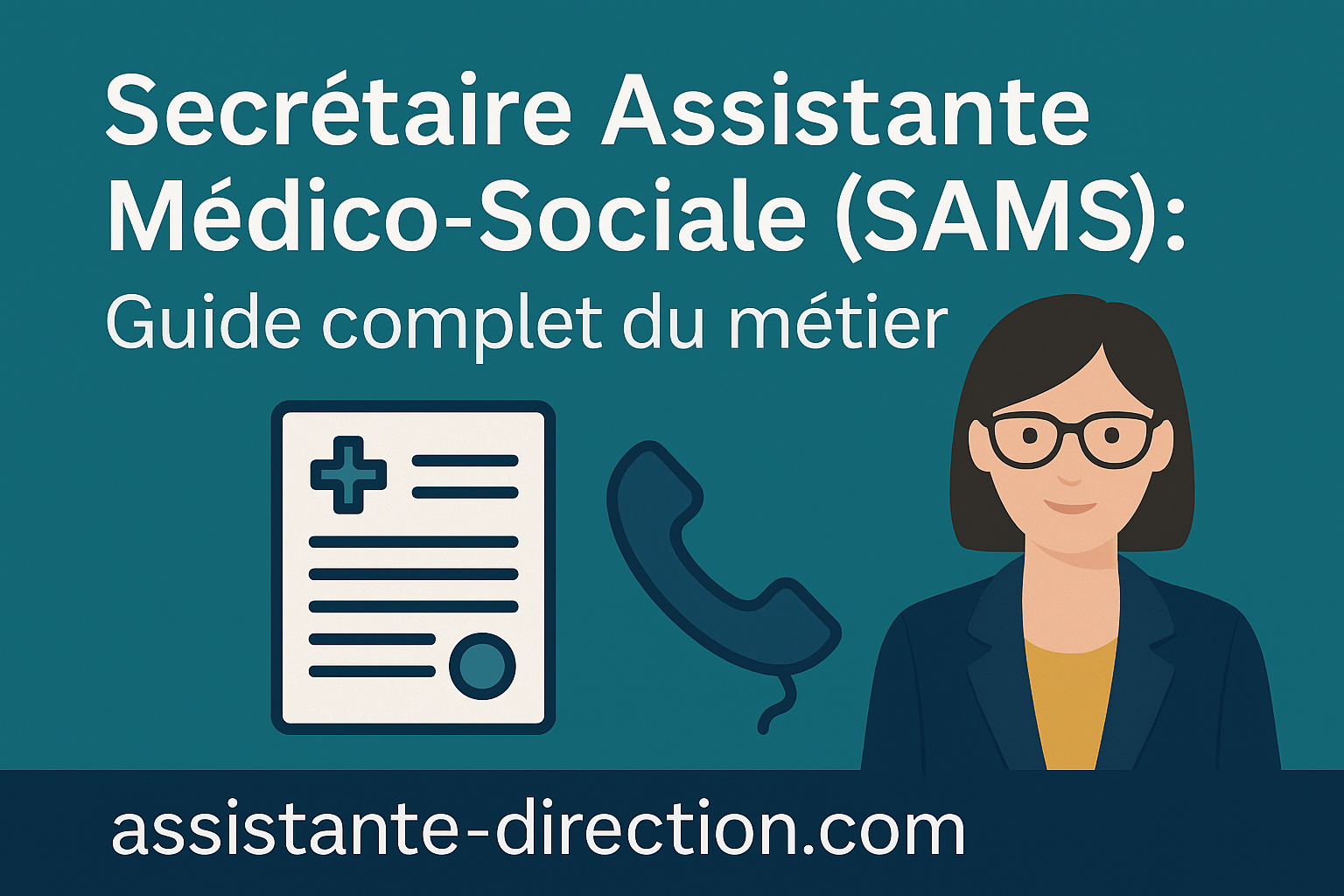 Secrétaire Assistante Médico-Sociale (SAMS) : Guide complet du métier
