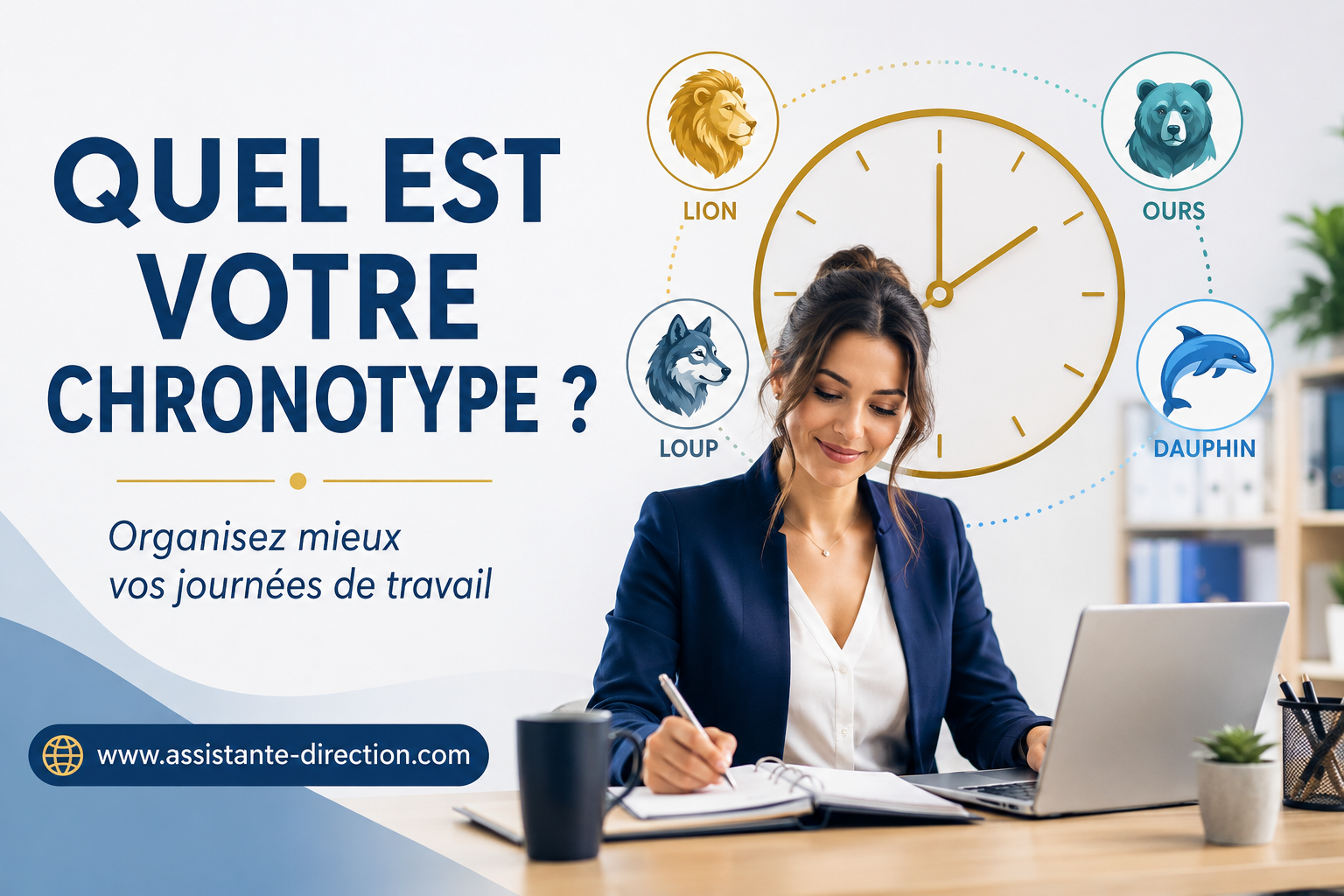 Quel est votre chronotype ? Découvrez comment mieux organiser vos journées de travail
