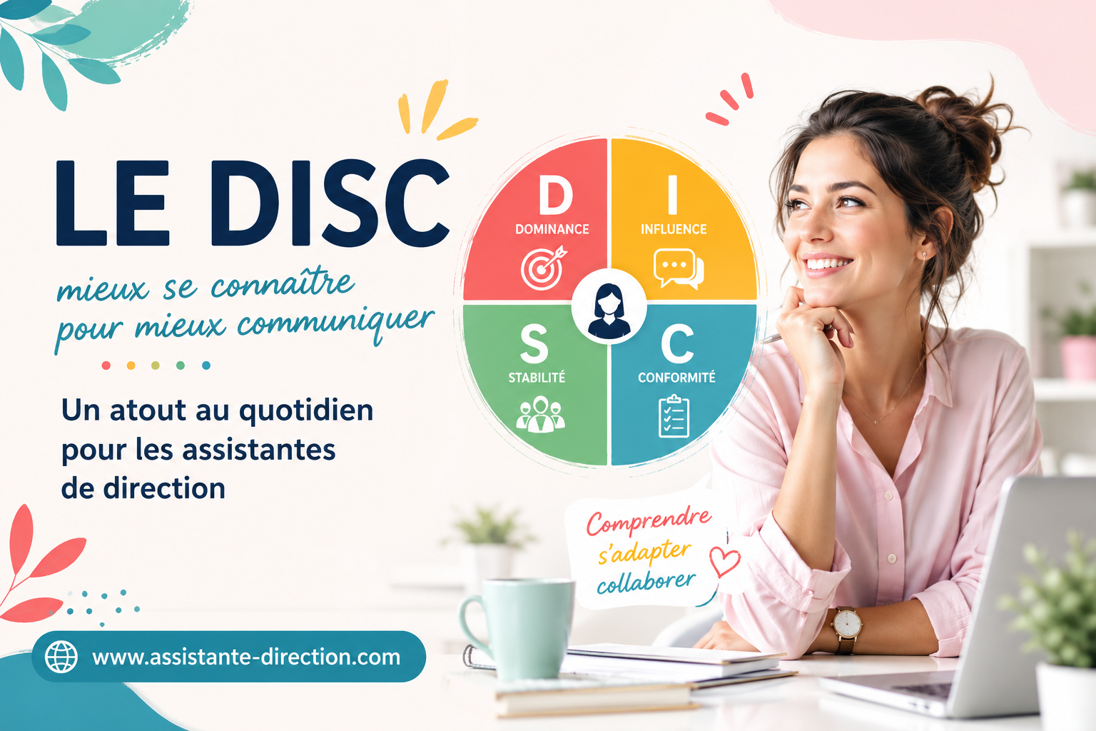 Connaître son profil DISC : un atout précieux pour les assistantes de direction et secrétaires assistantes