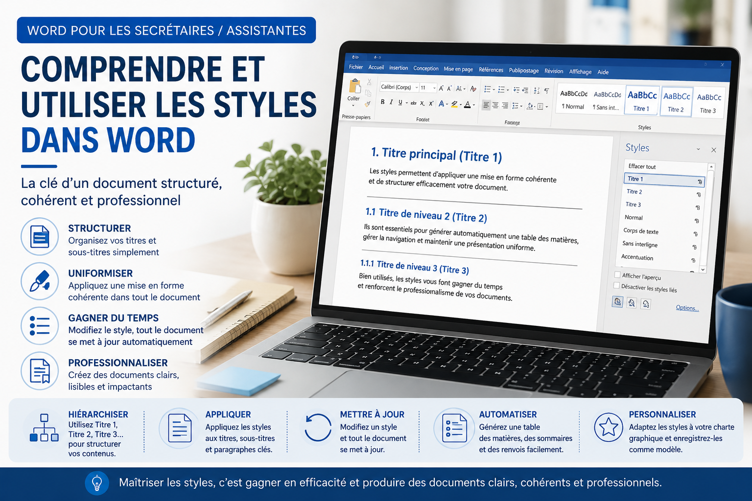 Comprendre et utiliser les styles dans Word
