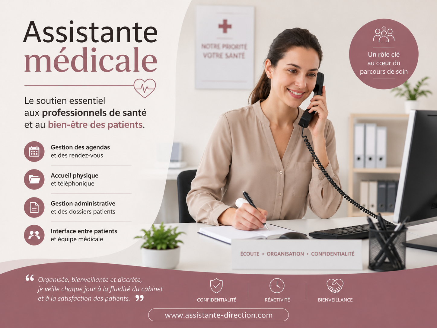 Assistant médical / Assistante médicale : rôle, missions et perspectives