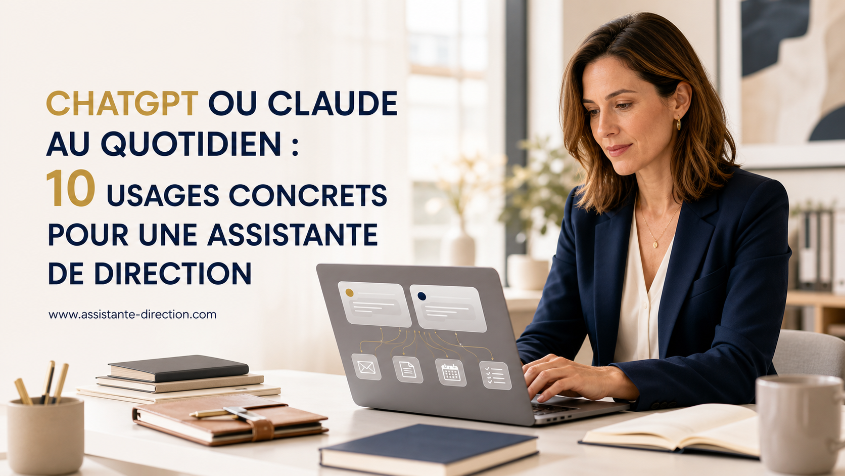 ChatGPT ou Claude au quotidien 10 usages concrets pour une assistante de direction