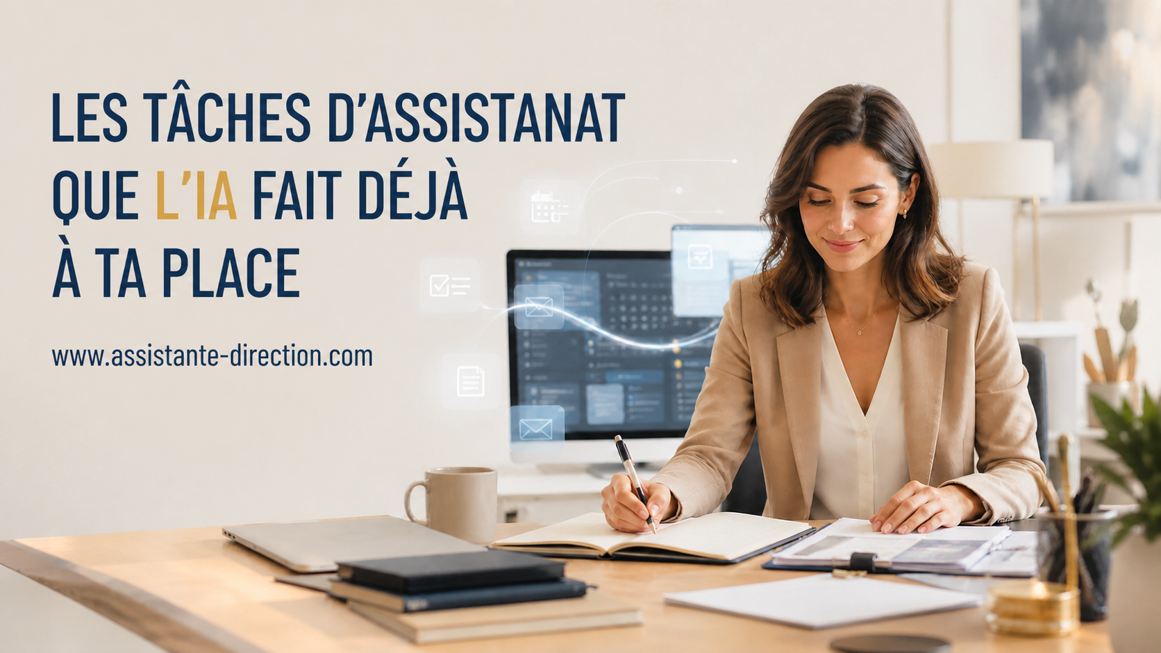 Les tâches d'assistanat que l'IA fait déjà à ta place