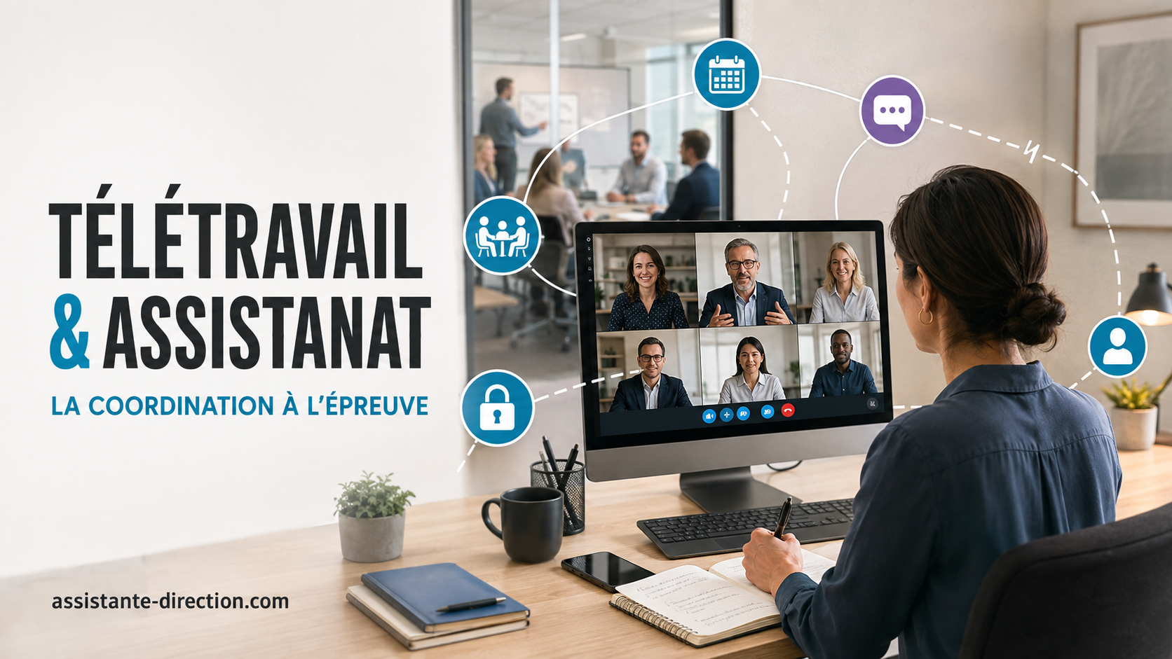 Télétravail et assistanat pourquoi le distanciel complique un rôle pensé pour la présence