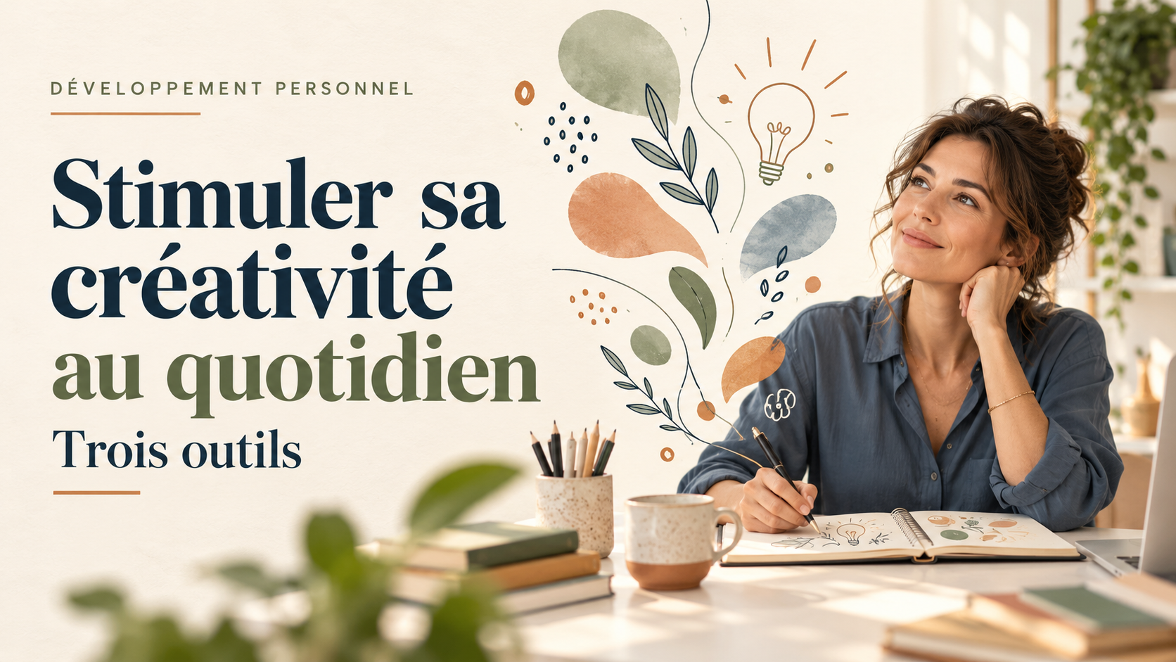 Créativité au bureau, idées en mouvement