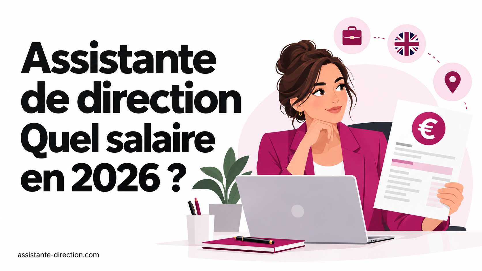 Salaire d’une assistante de direction en 2026